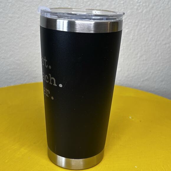 BEST Coach EVER Metal Tumbler Cup Coach Gift Travel Mug 20oz - Picture 4 of 7